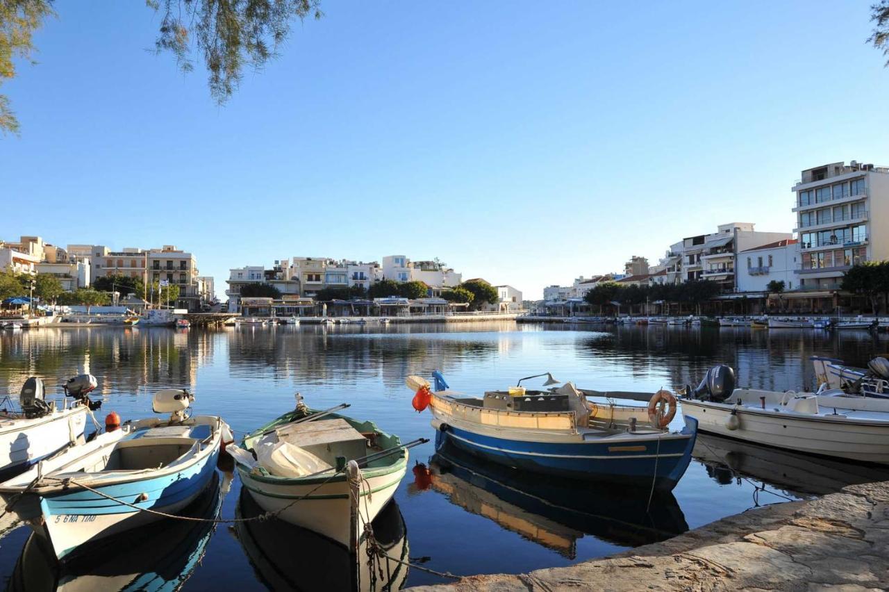 Luxury Studio Apartment In The City Center Agios Nikolaos Exterior foto