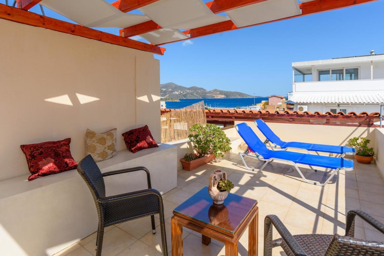 Luxury Studio Apartment In The City Center Agios Nikolaos Exterior foto