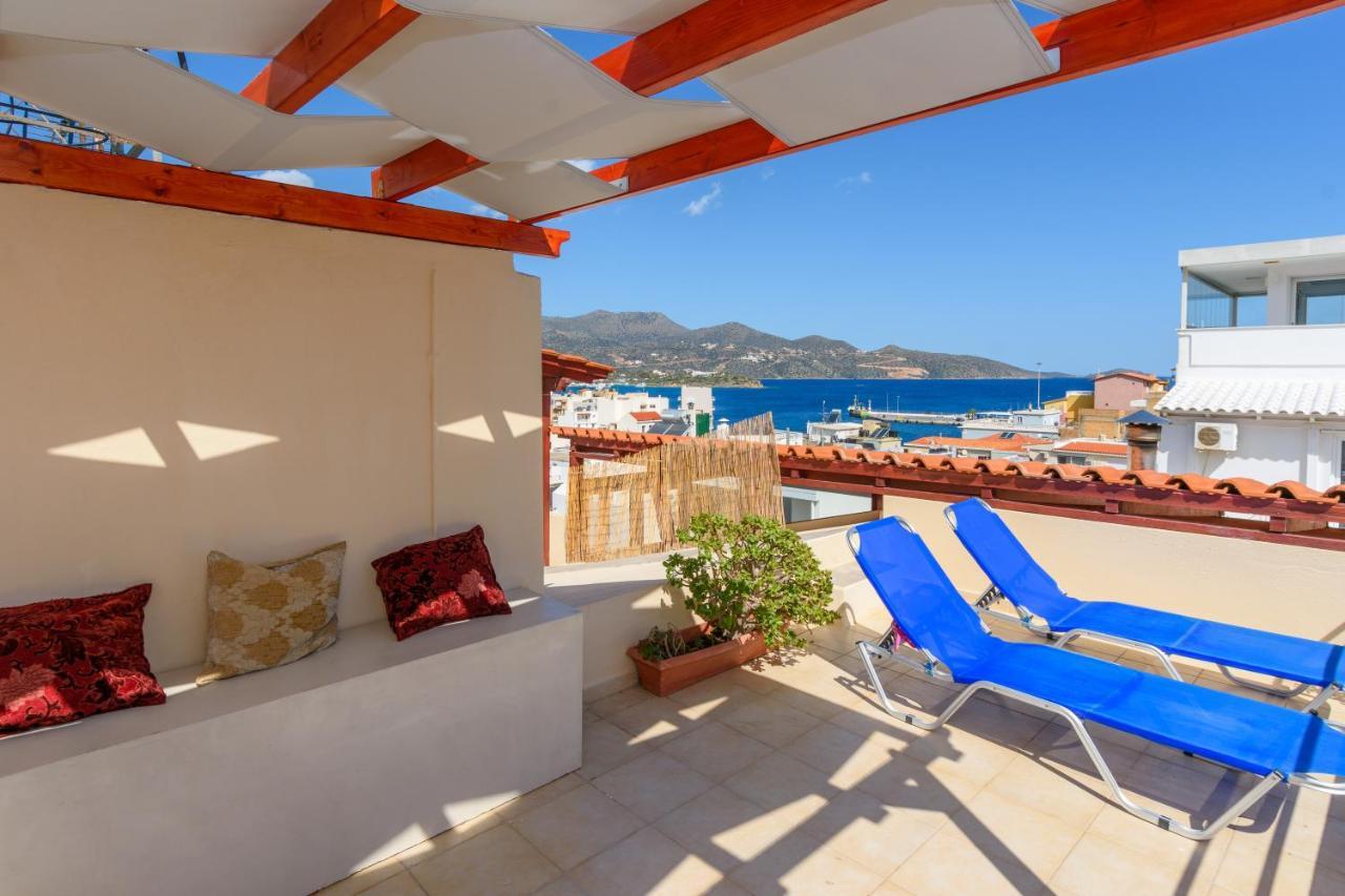 Luxury Studio Apartment In The City Center Agios Nikolaos Exterior foto