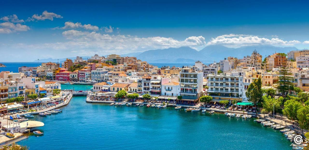 Luxury Studio Apartment In The City Center Agios Nikolaos Exterior foto